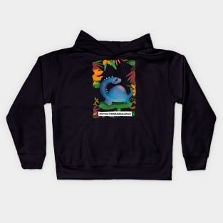 Doyouthinkhesaurus portrait style! Kids Hoodie